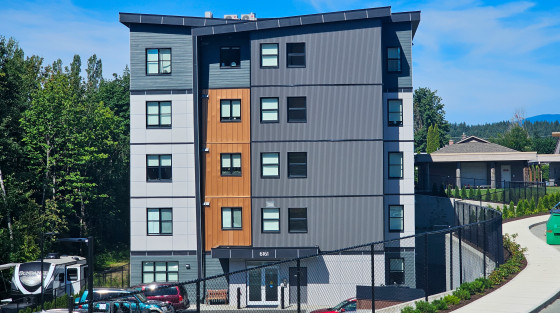 Exterior view of the Huupsitas building.