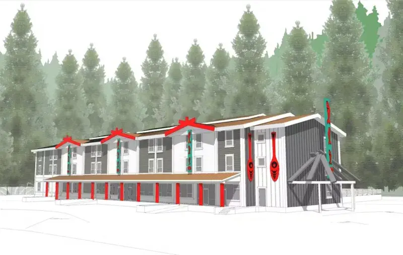 Preliminary design of the Extreme Weather Shelter at 1275 7th Avenue in Hope